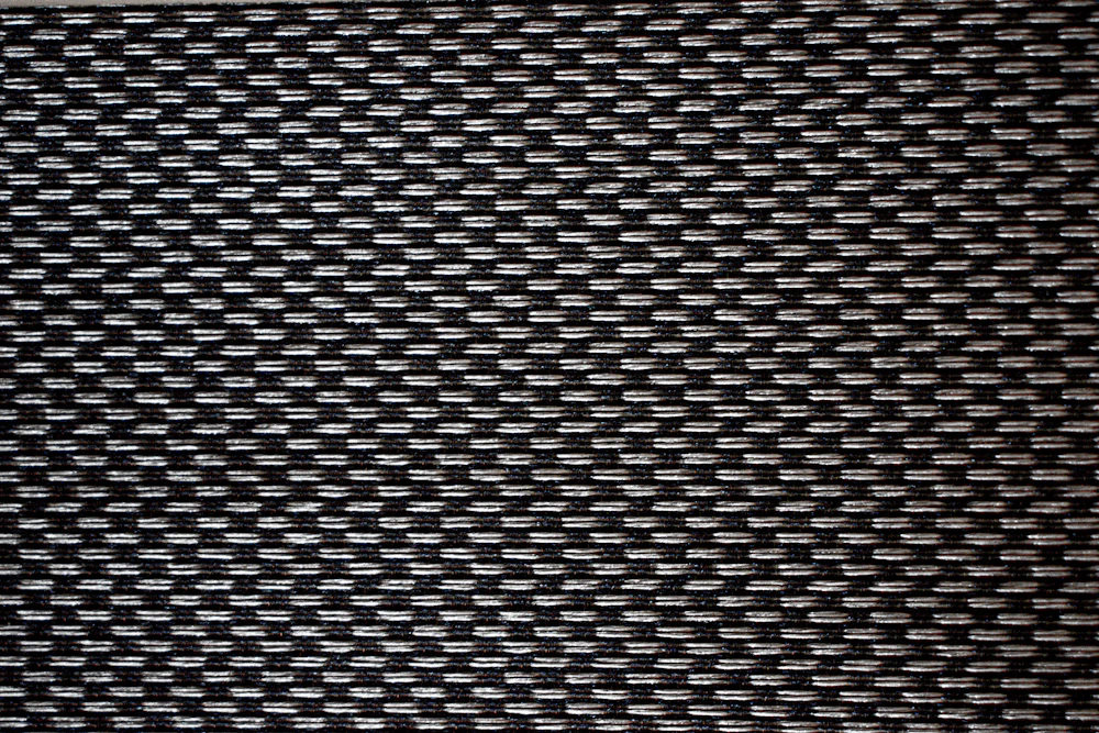 Foto referencial: Trama tejida en blanco y negro