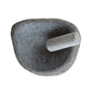 Mortero L gris especial mano cilindrica (21,5 cm vaciado)